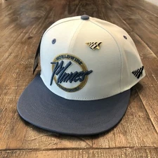 Paper Planes Small World Colorblock Snapback Hat Blue One Size