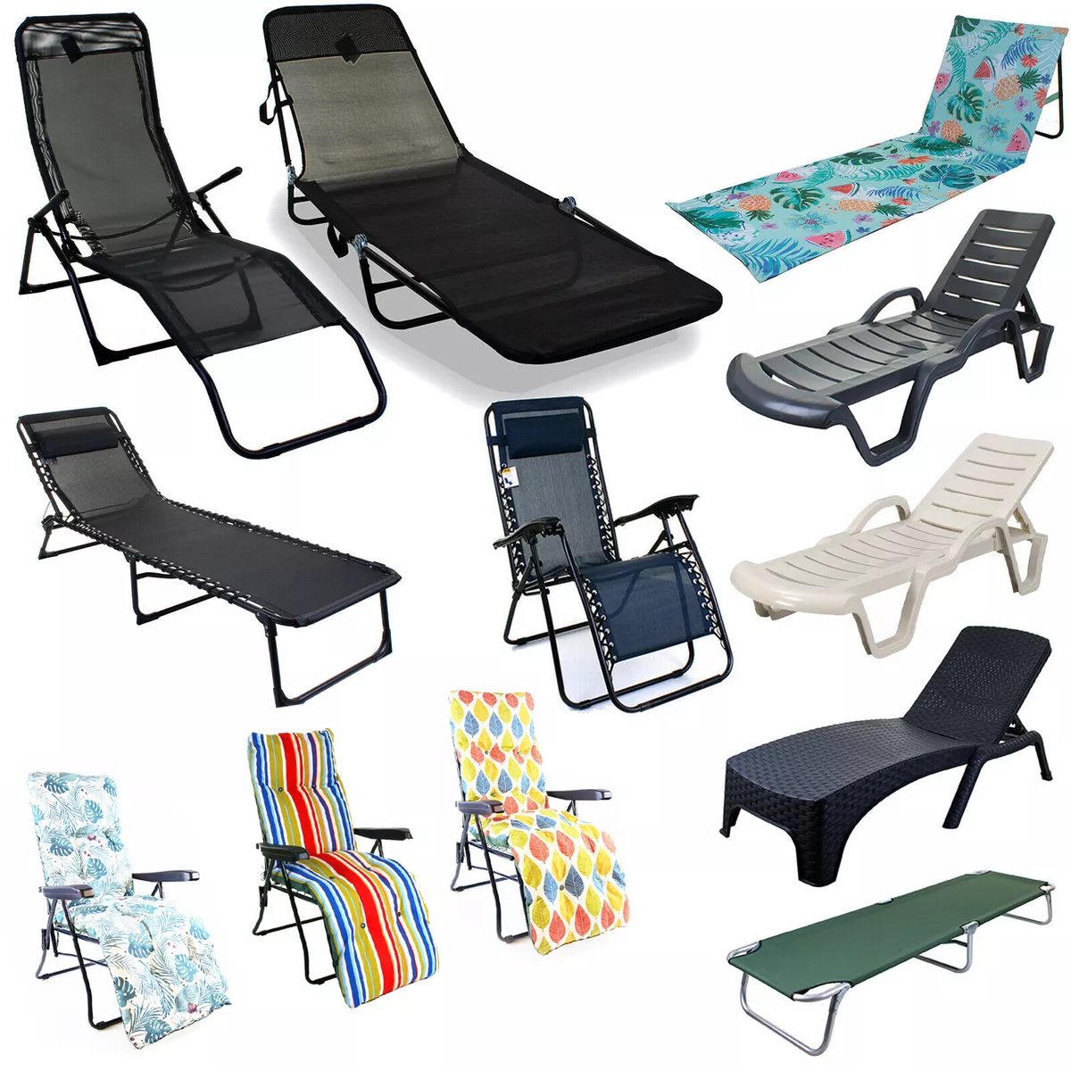 Zero gravity sales sun lounger chairs