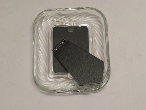 Hübscher Bilderrahmen Walther Glas Kristallglas mit Aufsteller Bild 7,5 x 5,5 cm - Bild 5 von 7