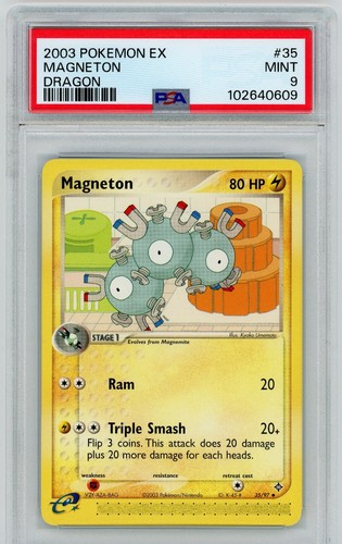 Magneton graded PSA 9 for sale on eBay