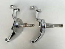 1959-64 Chevy Impala Belair Drum Brake Spindles Pair Chrome Finish New