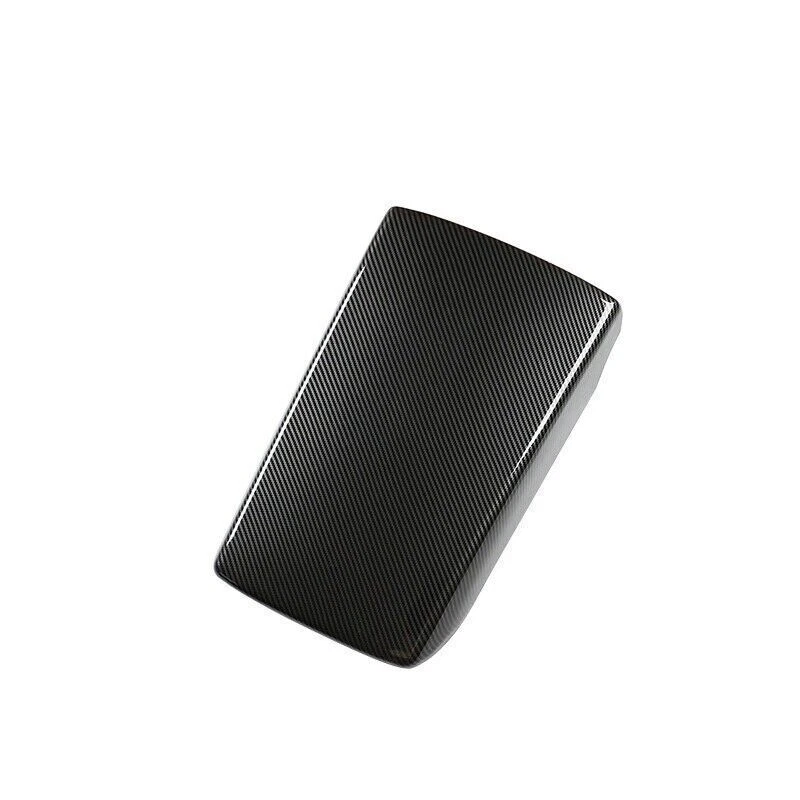 Carbon Fiber Front Armrest Box Center Console Cover For Honda Accord 2018-22 Car Foto 3 de 4