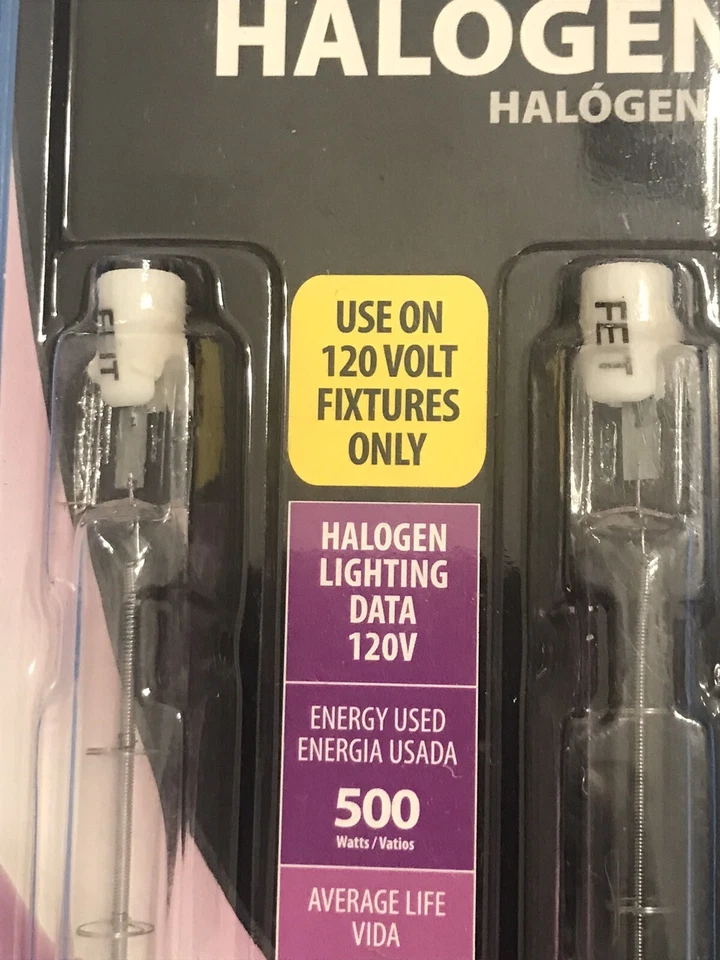 Brand NEW 3X2 Feit 500 W Double Ended Bulb Electric T3 120V Lighting Fixtures - Image 2 of 4