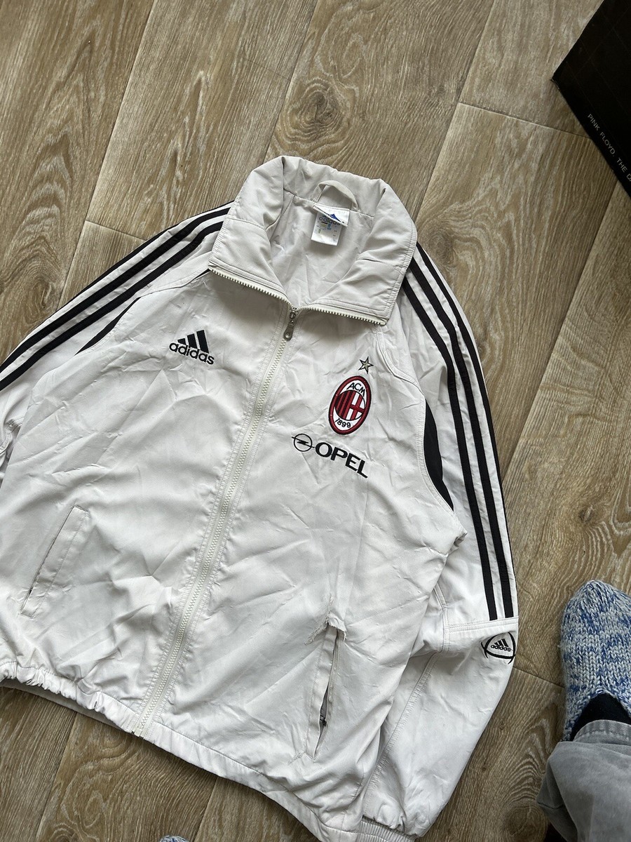 Milan AC Opel Adidas Track Jacket Mens XL | eBay