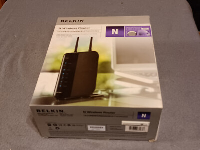 Belkin N Wireless Router opened box 722868817865| eBay