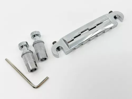 Wraparound Bridge - Chrome - For Gibson® Junior Model Guitars