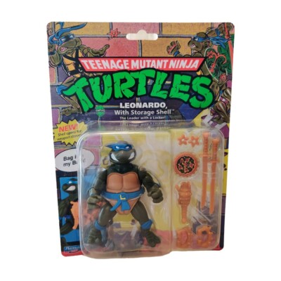 TMNT Leonardo Actionfigur Teenage Mutant Ninja Turtles Playmates Toys Vintage