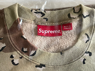 NEW Supreme Futura Logo Crewneck Sweatshirt Size Medium NEW Supreme Futura Logo Crewneck Sweatshirt Size Medium