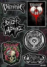Bullet For My Valentine Sticker Pack | The Poison Metalcore Heavy Metal Band