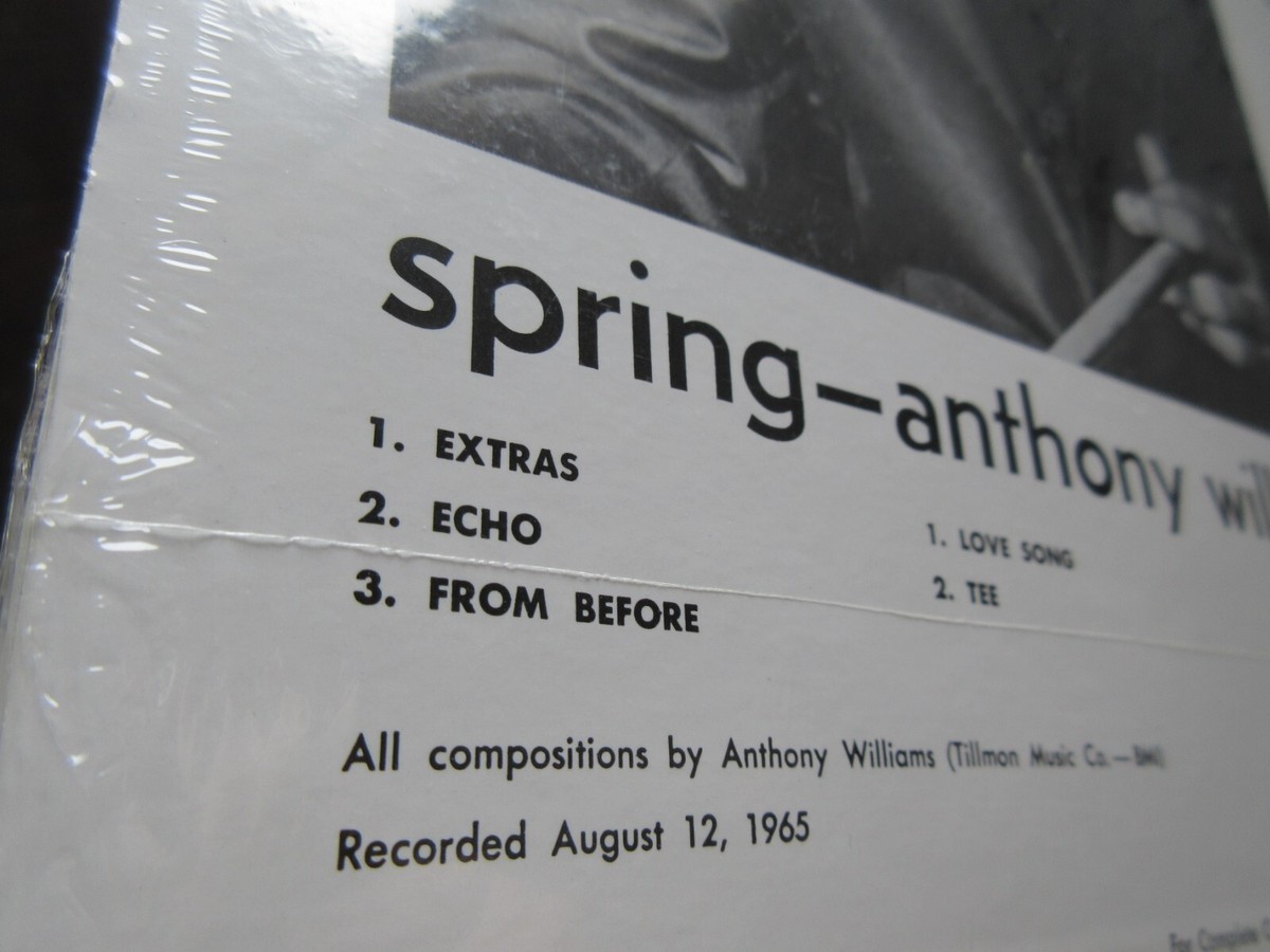 LPレコード　ANTHONY WILLIAMS /SPRING Anthony Williams – Spring – Vinyl (LP, Album + 2 more), 1966