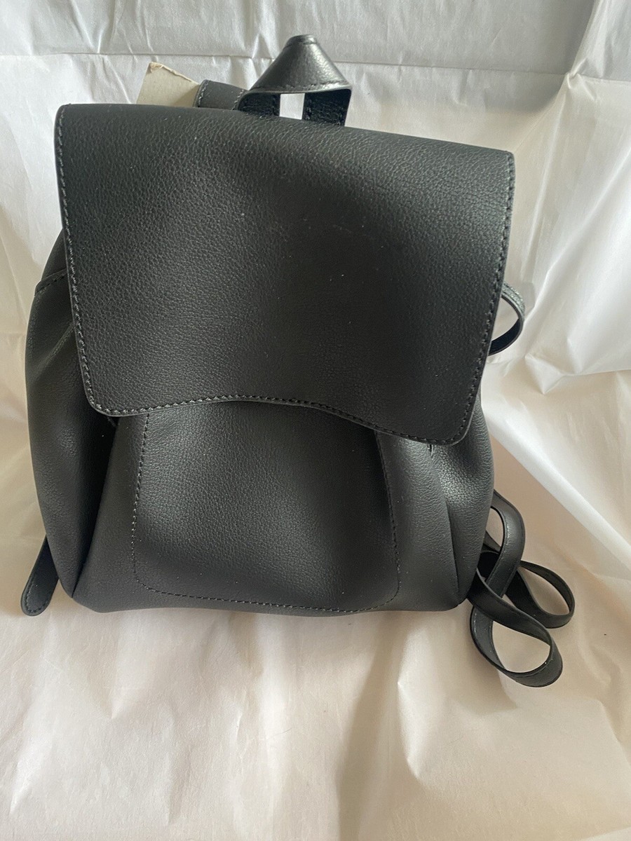 ASOS Design Soft Minimal Backpack In Black, New With Tags UK - Main Image