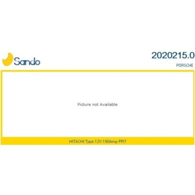 Generator Sando 2020215.0 für Porsche Hitachi