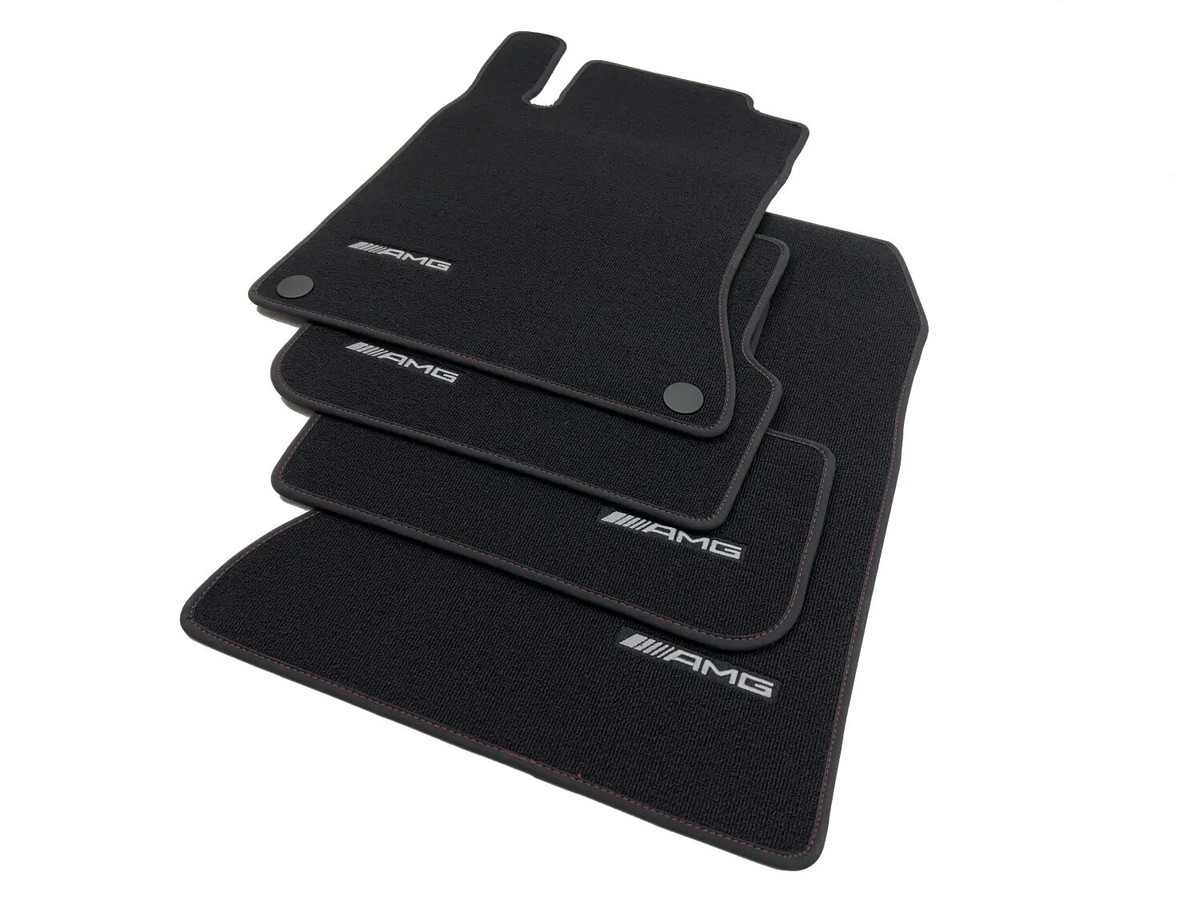 メルセデスベンツCLA AMGライン純正フロアマット一式 メルセデス