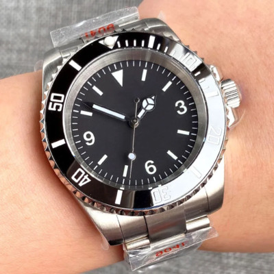 20ATM Diving 40mm Black Dial Sapphire Glass NH35A Automatic Business Mens Watch