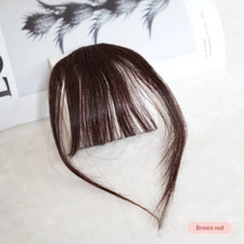 Invisible Air Bangs Clip-In Extension Front Fringes Accessories for Women