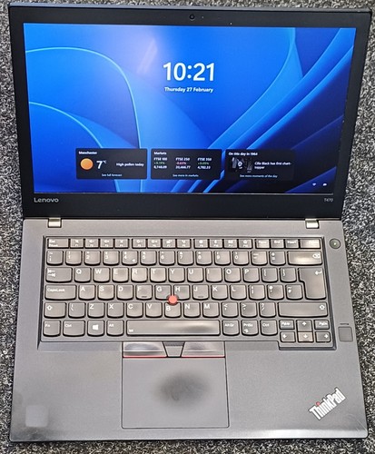 14INCHLENOVO THINKPAD T470 CORE I5 7TH GEN 16GB 256GB SSD WIN 11 PRO/OFFICE 2019 - Picture 10 of 11