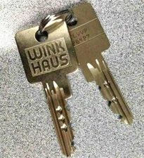 1 EACH LOCKSPORT WINKHAUS FACTORY CUT KEY