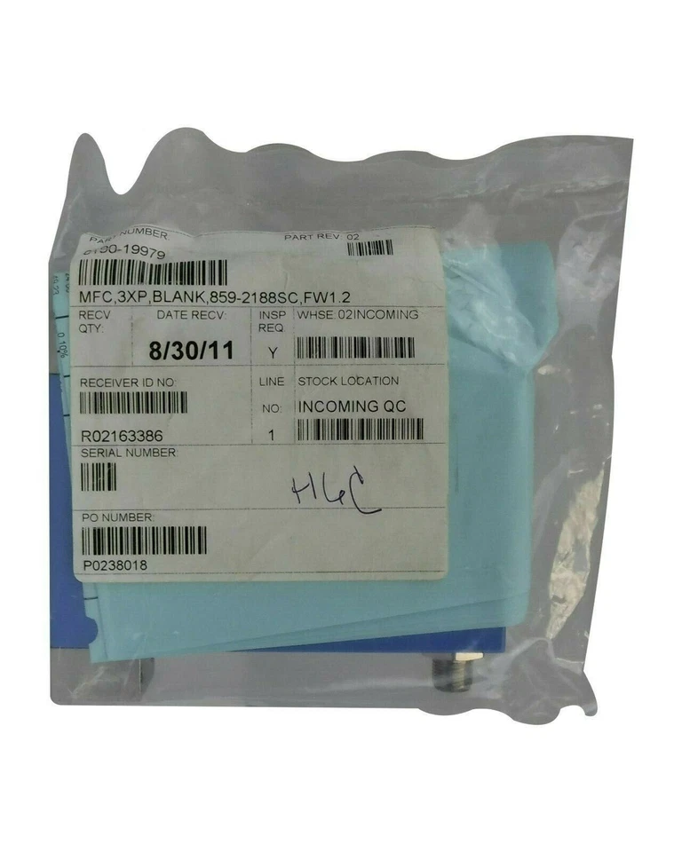 CELERITY IN3XP MASS FLOW CONTROLLER H2 GAS 1000 SCCM 0190-11979 - Image 4 of 4