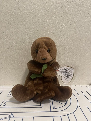 Ty Beanie Baby Seaweed the Otter 1996 vintage MINT w/tags