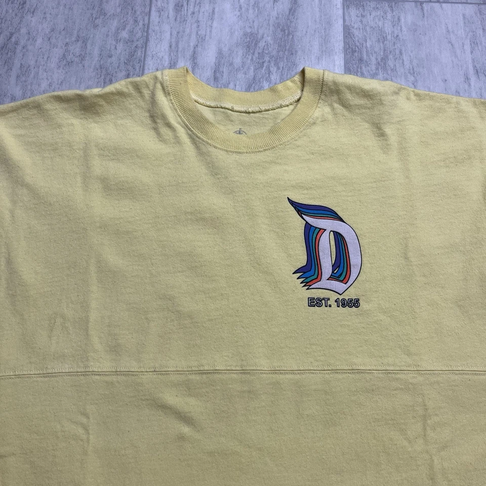 Disney Parks Disneyland Spirit Jersey Yellow Size  M - Image 3 of 4