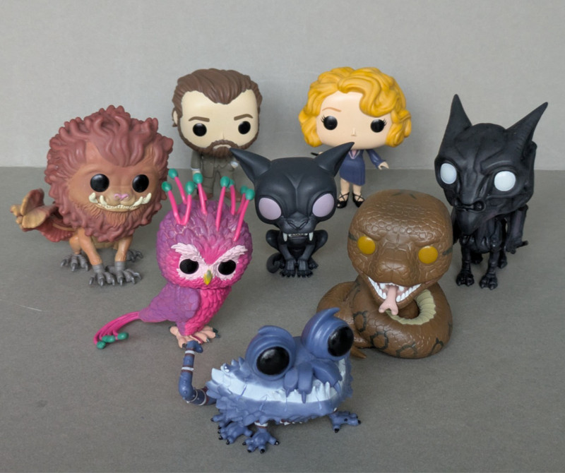 8 x Funko POP! Vinyl Figures - Fantastic Beasts - Dumbledore, Nagini, Thestral