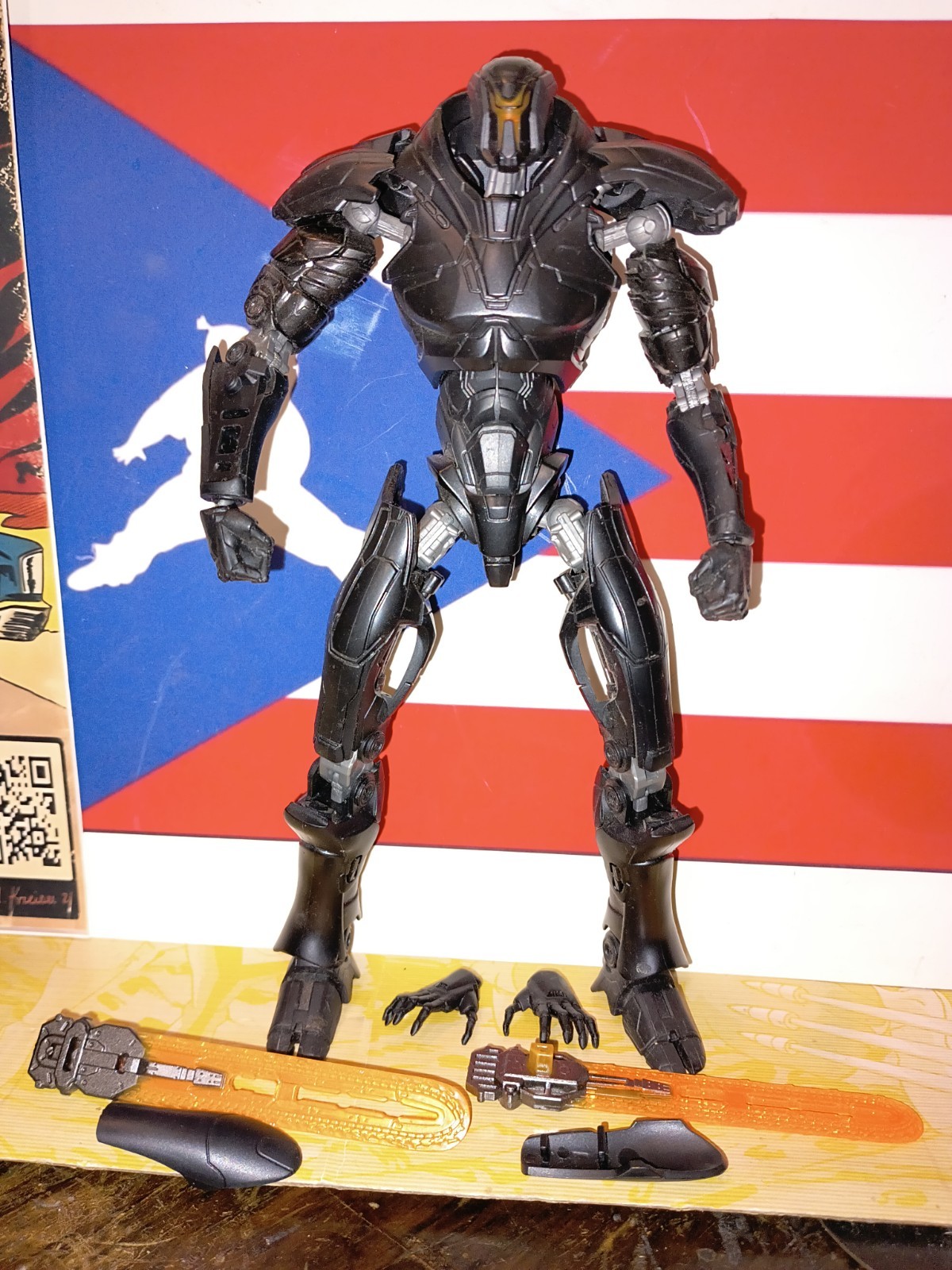 Bandai Robot Spirits Pacific Rim Uprising Obsidian Fury