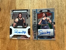 WWE 2022 Panini Shanky Auto Bundle 2 Cards