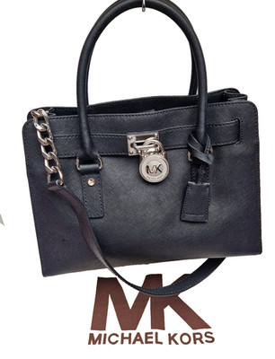 Michael Kors Tasche Hamilton Satchel Bag Schultertasche Saffiano Leder  #3298