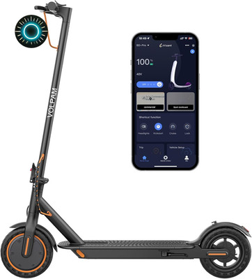 VOLPAM Electric Scooter 350W/500W Powerful Motor 8.5''/10'' Solid Tires 19/22Mph 