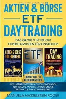 Aktien  Börse - ETF - Daytrading Das Große 3 in 1 ... | Buch | Zustand sehr gut