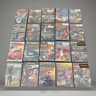 🔥🏁 Ultimate Automotive & Powersports DVD Collection - 20 | eBay