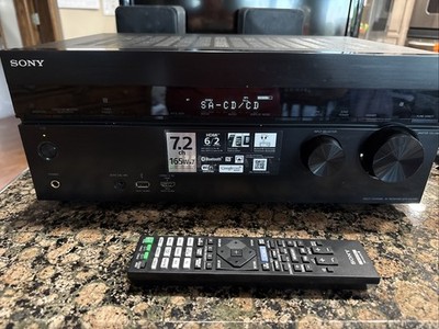 Sony STR-DN1060 7.2-Channel 4k Wi-Fi Network AV Receiver No Remote - Working!