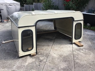 Land Rover series hard top and rear door