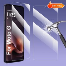 Tempered Glass Screen Protector For Moto G Power 5G With USA Installation Kit