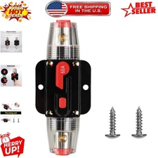 Durable Waterproof 60A Circuit Breaker with Manual Reset for Marine & Automotive