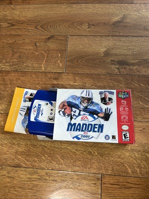 Madden NFL 2001 (Nintendo 64, 2000) Complete in Box with Manual - N64