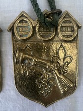 CHASSE 2 médailles en bronze J.P LE VERRIER Récompense Ordre du Tromblon