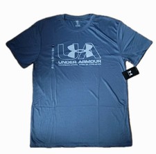 Under Armour Tech Fade Tee Loose Men's T-Shirt Short Sleeve Gray Size Large NWT.