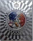2025 1oz .999 Silver Samoa Mermaid & Pearl Antique Colorized Certi-Lock Coin