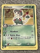 Breloom Rare Ruby and Sapphire 16/109 LP on eBay