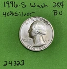 1976 S Washington Quarter Choice BU 40% Silver Bicentennial See Pictures