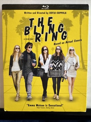 The Bling Ring (Blu-ray, 2013) Rare OOP With Slipcover Emma Watson