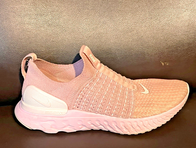 Nike React Phantom Run FK 2 Running Shoes Pink White DH0130-600 Women’s Size 7.5