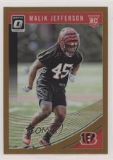 2018 Donruss Optic Rookies Bronze Prizm Malik Jefferson #123 fi9