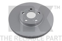 2X Bremsscheibe NK 314590 FüR Toyota Avensis VVT ZZT250_ ZZT250R ZZT251_ ZZT251R