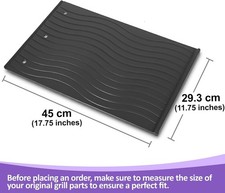 Reversible Cast Iron Griddle for Napoleon Freestyle 365/425 Legend, Rogue