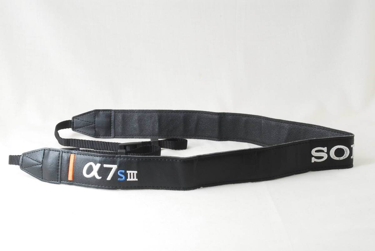 Sony 7S Iii Alpha Camera Strap Black White Orange Shoulder Neck 3