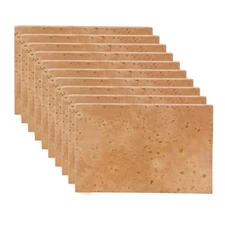 Piutouyar 10 Pcs Alto Sax Neck Cork Sheet, Universal Saxophone Neck Cork Sheet 