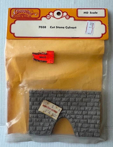 Culvert de piedra cortada Chooch Enterprises #7038 escala HO NUEVO EN PAQUETE | Zustand: New