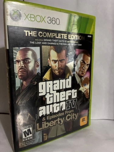 Grand Theft Auto IV - The Complete Edition (Microsoft Xbox 360, 2010)